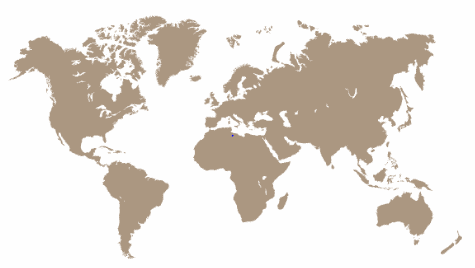 carte géographique des continent